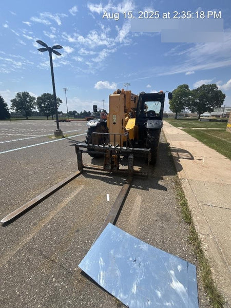2019 JCB 506-36 Canopy, 74 HP, FF Tires, STD Worklight, Beacon, Aux Hydraulics, Lifting Eye, Back up Alarm 48" Carriage/48" Forks