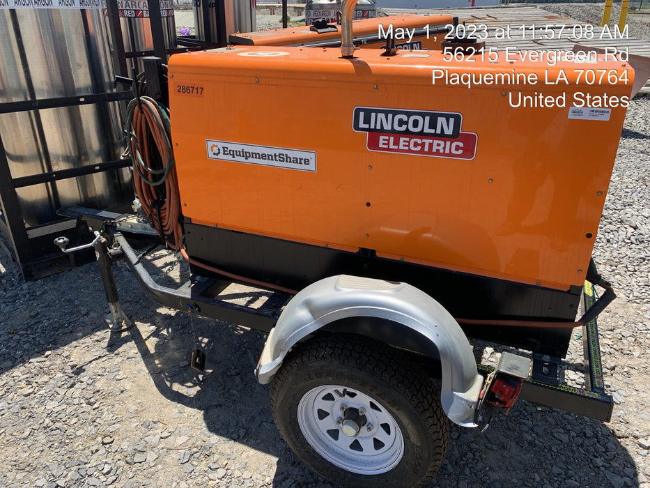 2022 Lincoln Electric LE400 Kubota V1505, Trlr, Cable Rack, Light Kit, ES Decals, T3