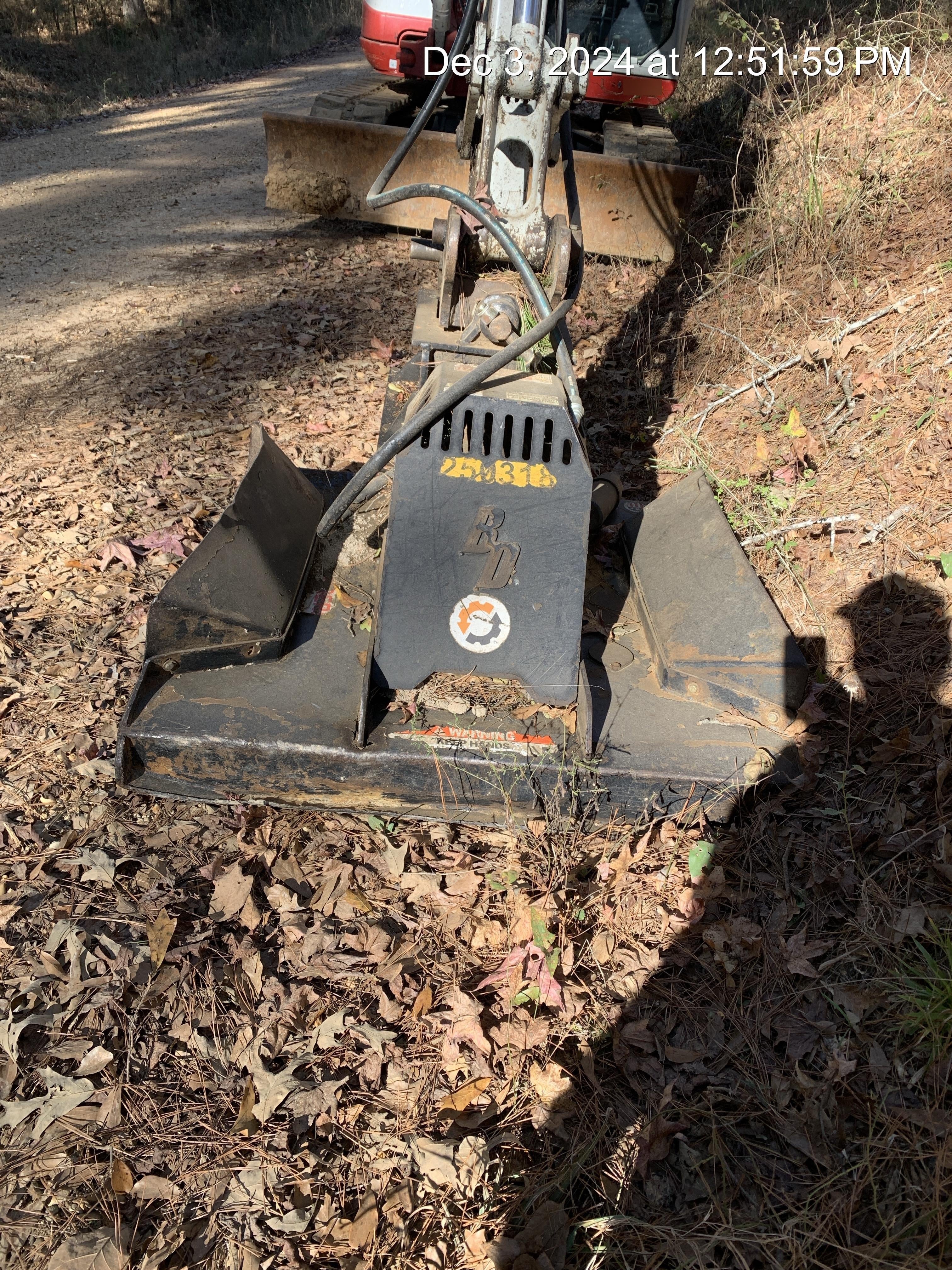 2022 BLUE DIAMOND 42" Brush Cutter, Mini Excavator