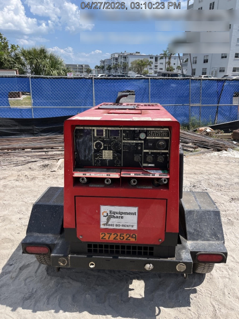 2022 Shindaiwa DGW400MDL Kubota D902 Engine, 23 HP, Dual Op Welder, Wire, Arc, Droop Stick, Tig, and CC Stick Functionality, Simulphase, 3 Phase and 1 Phase Gen Output, Single Axle NB Trlr, Slr Trckl Chrg 12V 12W, Fire Ext