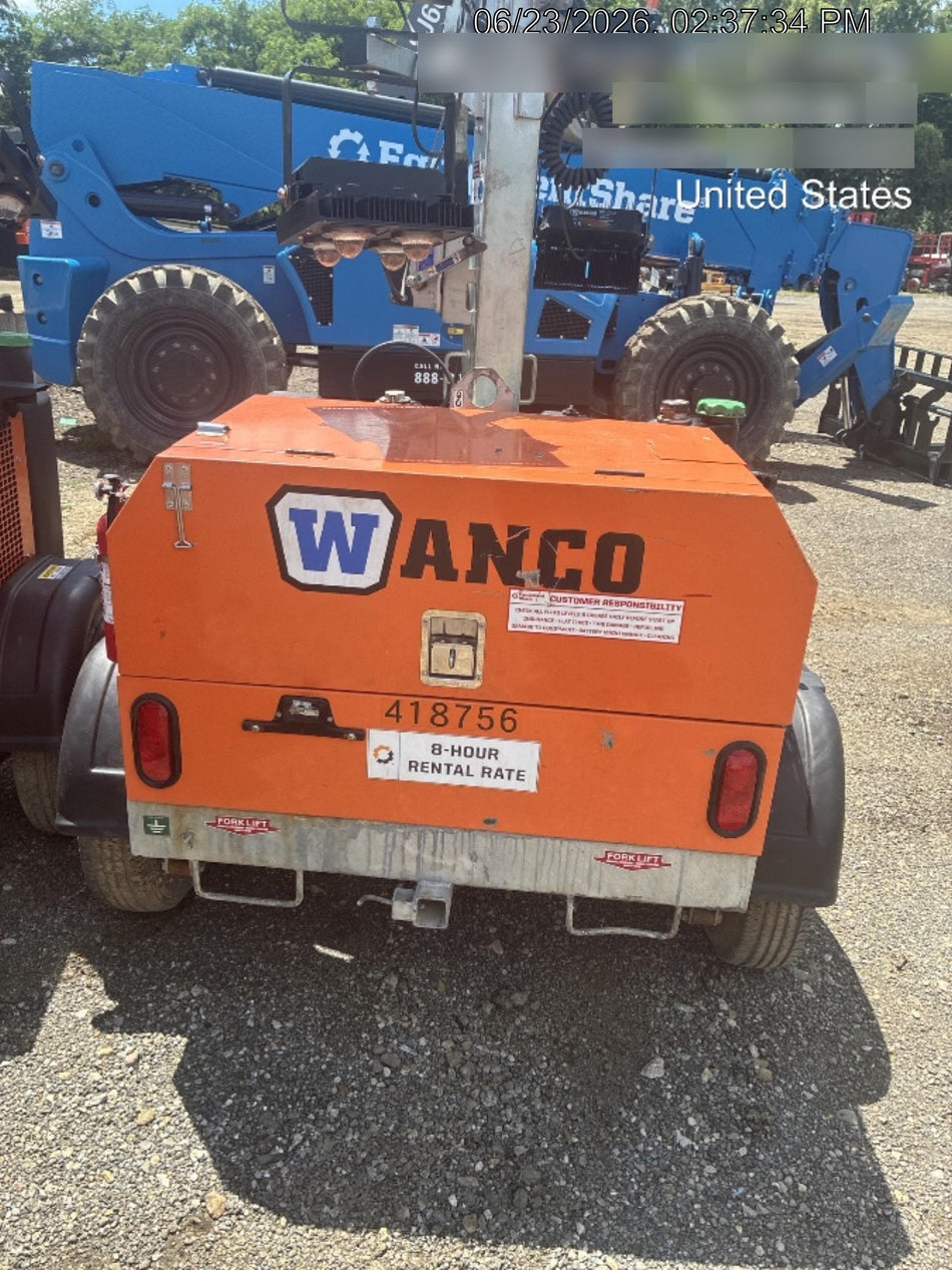 2024 Wanco WLTT-4MM4K Diesel, Deep Sea Controller, Shore Power Plug, Auto Start, (4) 350W LED Floodlights, 4kW Generator, 60 Gal Fuel Tank, 2" Ball, T3