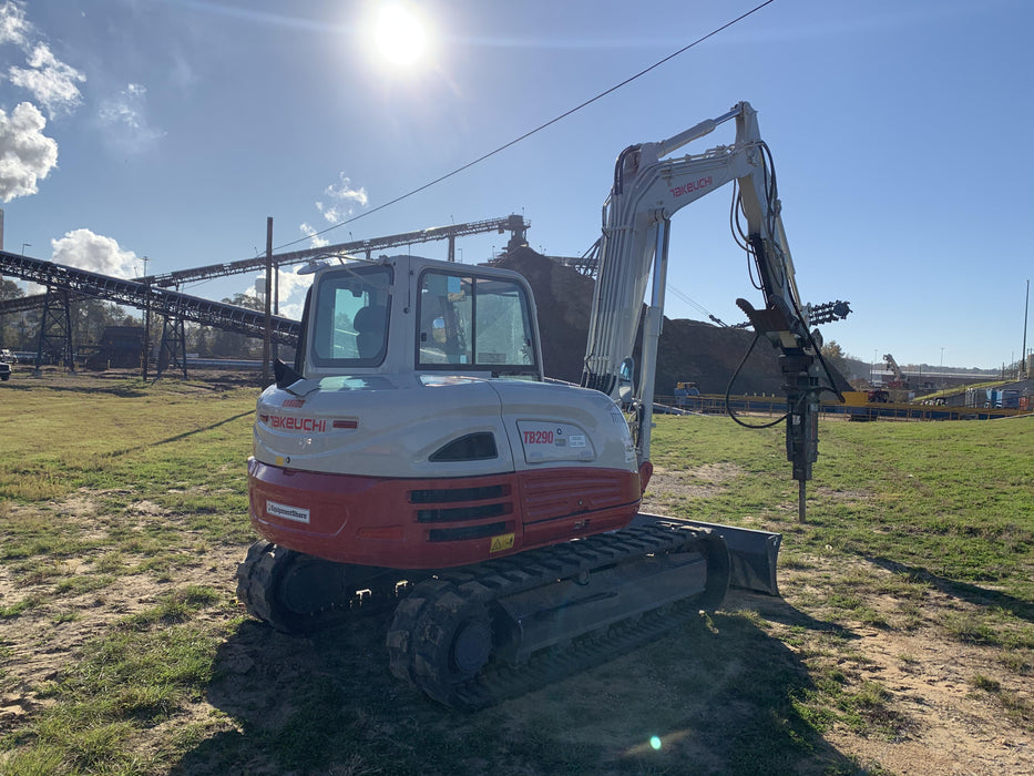 2020 Takeuchi TB290C Cab/Heat/Air, Rubber Tracks, Manual TAG QC