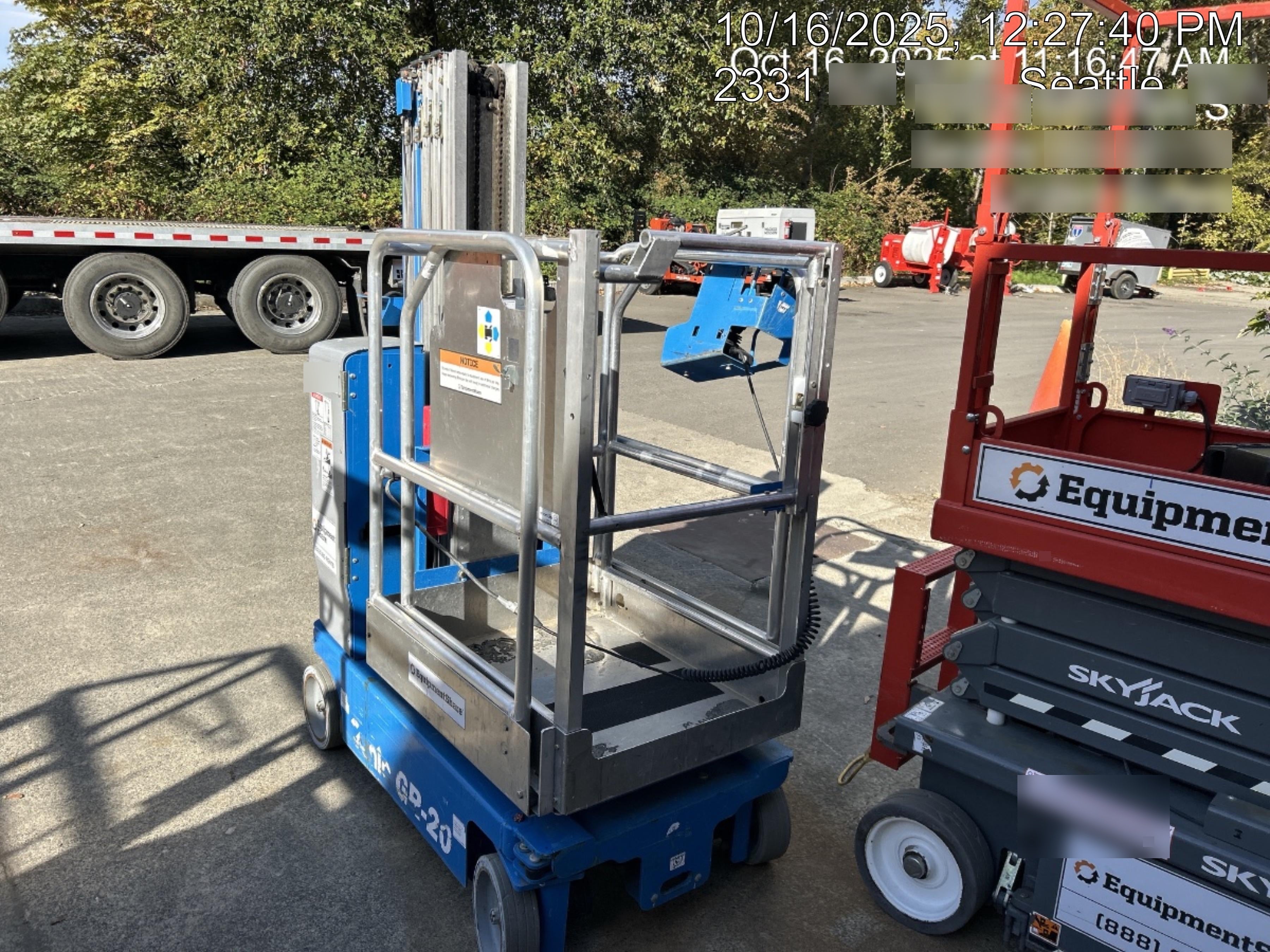 2019 GENIE GR-20