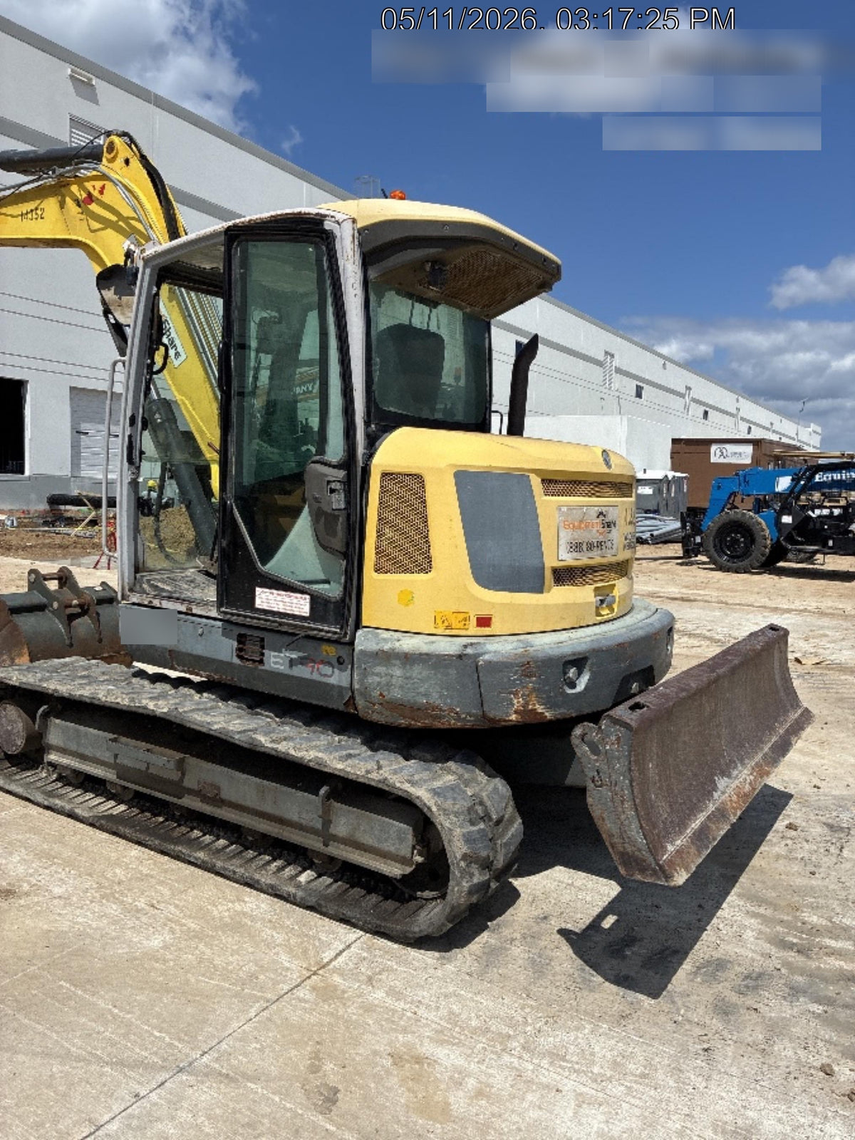Wacker Neuson ET90 ET90 18K Excavator, Cab, Bucket