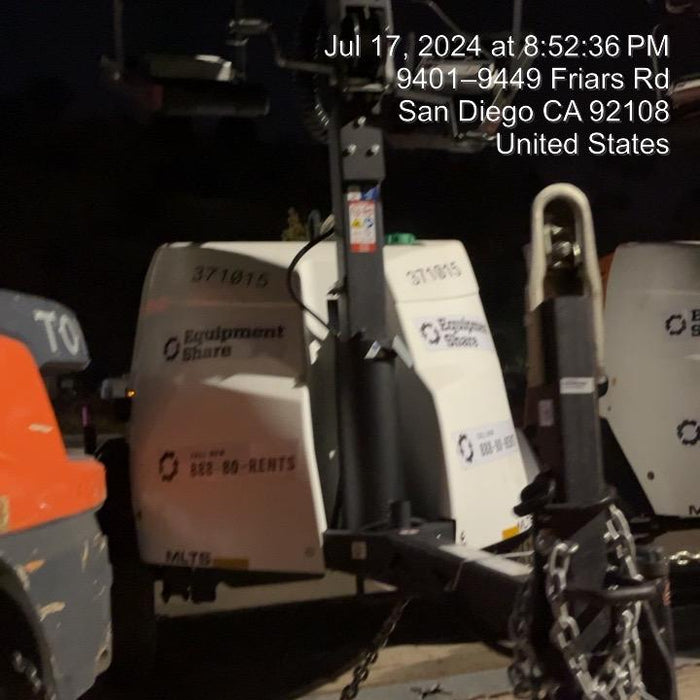 2023 Generac MLT2 Diesel, Flex Switch 120V Input, Powerzone Controller, (4) 320W LED Lights, 4kW Generator, 39.9 Gal Fuel Tank, 2" Ball, T3