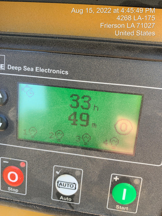 2022 Allmand NLV3GR (4) LED Light Fixture 350W, 23' Vertical Mast, 3kW Prime, Towable, Deep Sea L401, Leveling Jacks, Yanmar T4F 5.8hp