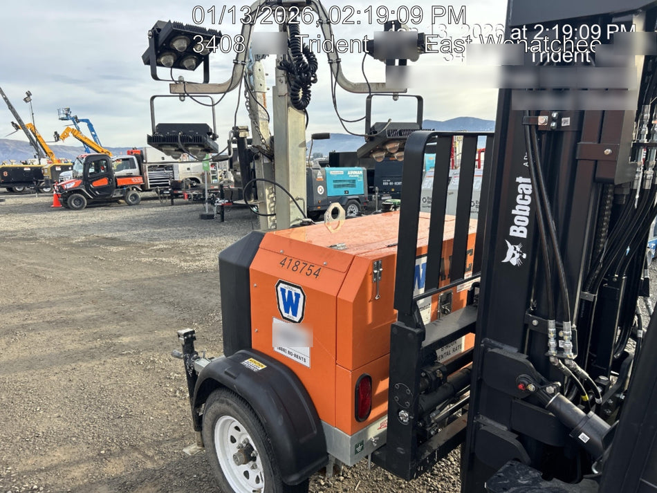 2024 Wanco WLTT-4MM4K Diesel, Deep Sea Controller, Shore Power Plug, Auto Start, (4) 350W LED Floodlights, 4kW Generator, 60 Gal Fuel Tank, 2" Ball, T3