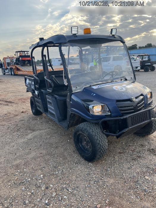 2018 Cushman Hauler 4x4 Crew Cushman Hauler 4X4 Crew Utility Vehicle w/Skid Plate, Amber Strobe