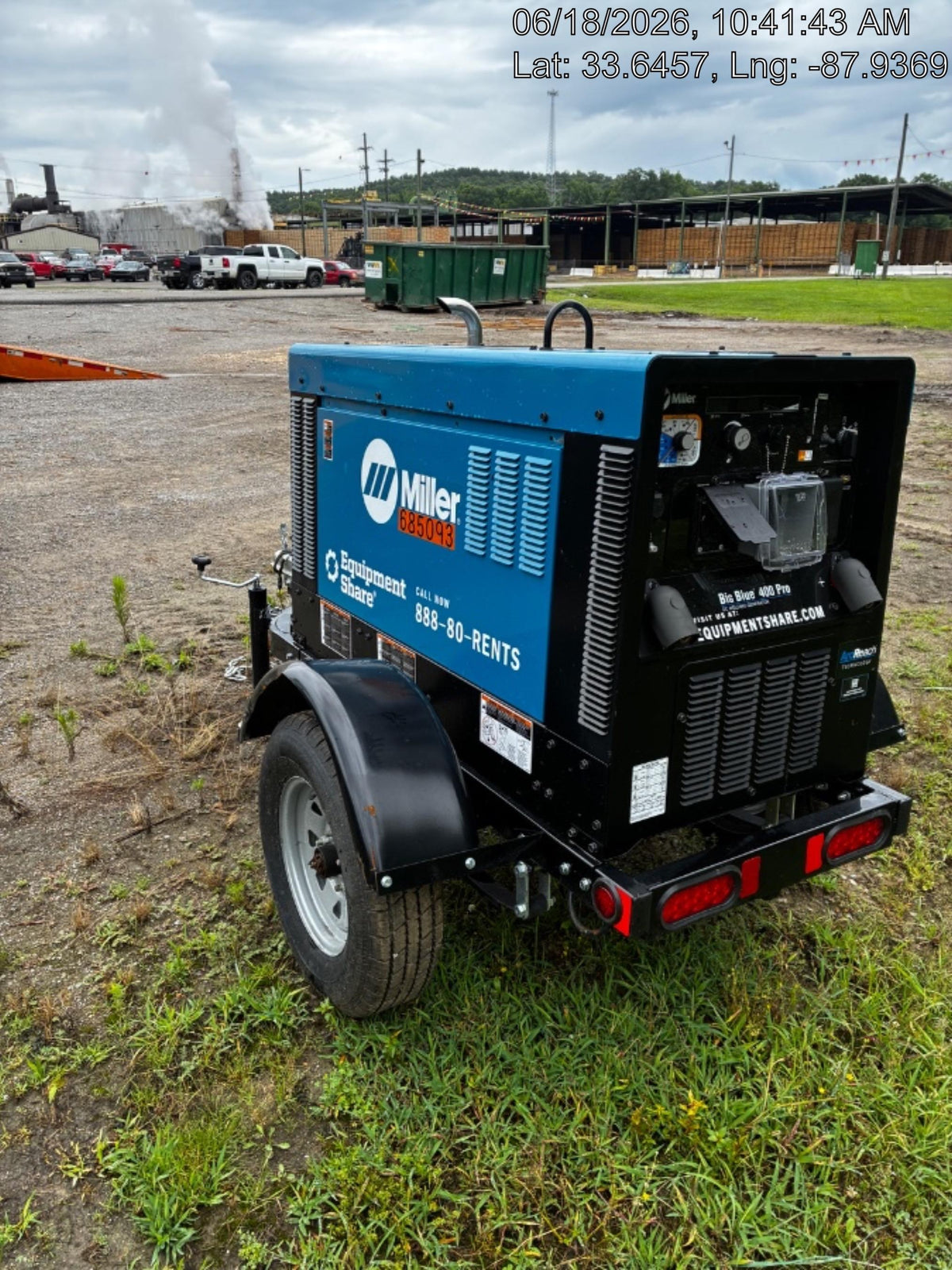 2026 MILLER ELECTRIC BIG BLUE 400
