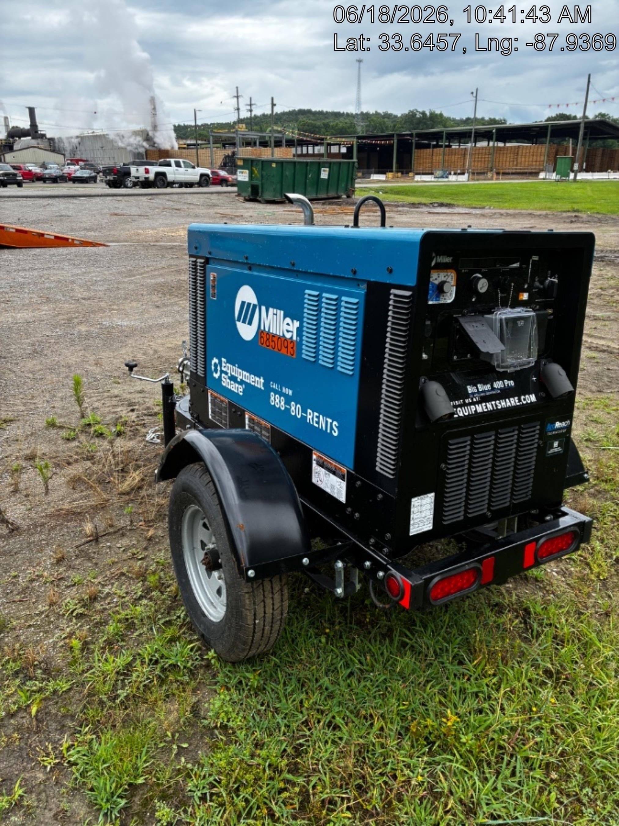 2026 MILLER ELECTRIC BIG BLUE 400