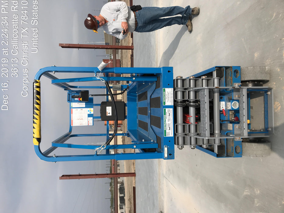 2019 Genie GS-1930 Fixed rails with chain Entry