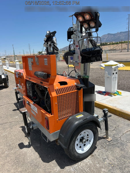 2024 Wanco WLTT-4MM4K Diesel, Deep Sea Controller, Shore Power Plug, Auto Start, (4) 350W LED Floodlights, 4kW Generator, 60 Gal Fuel Tank, 2" Ball, T3