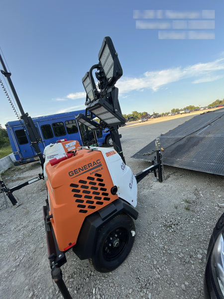 2024 Generac MLT2 Diesel, Flex Switch 120V Input, Powerzone Controller, 
(4) 320W LED Lights, 4kW Generator, 39.9 Gal Fuel Tank, 2" Ball, T3