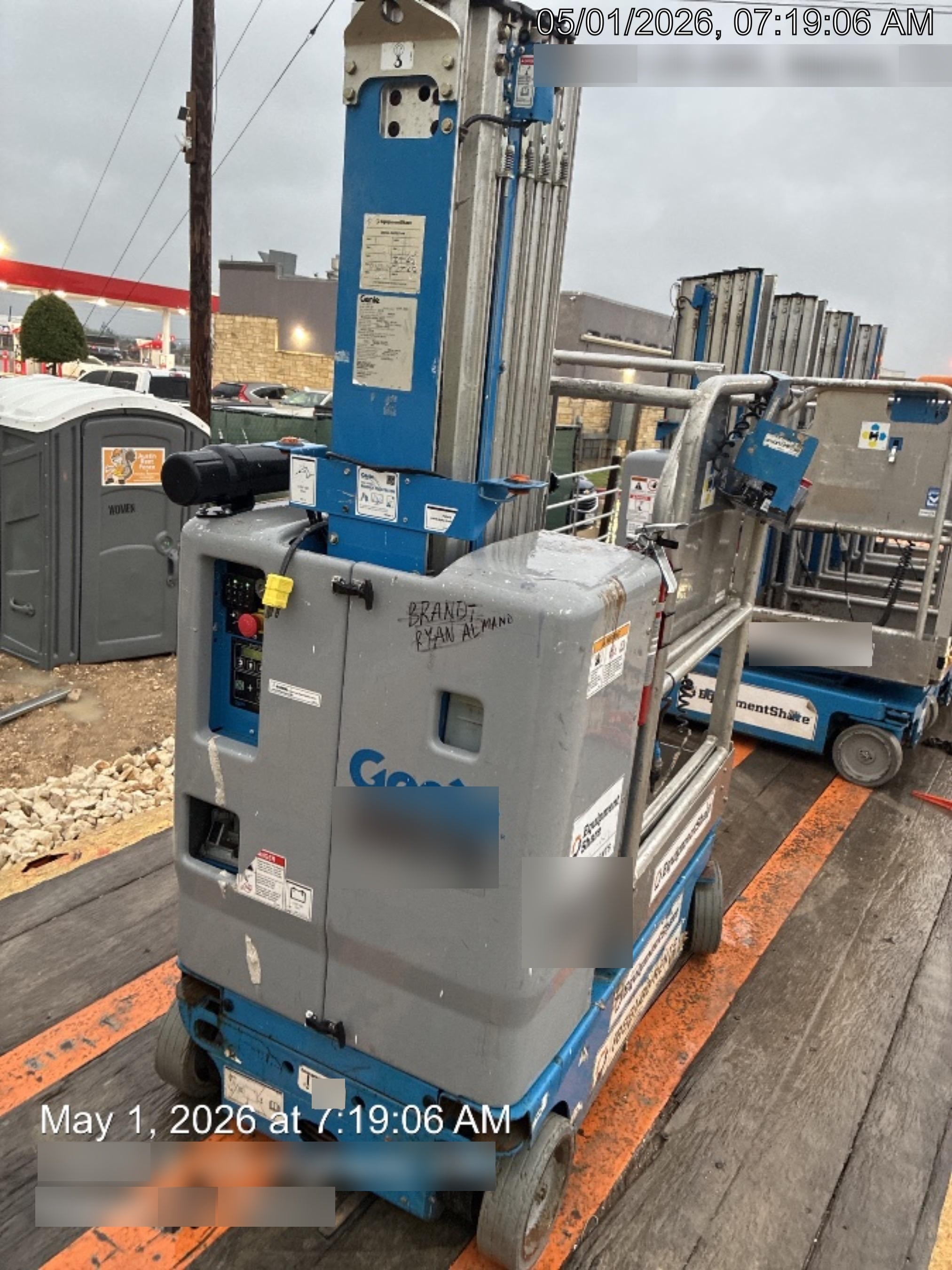 2019 GENIE GR-20