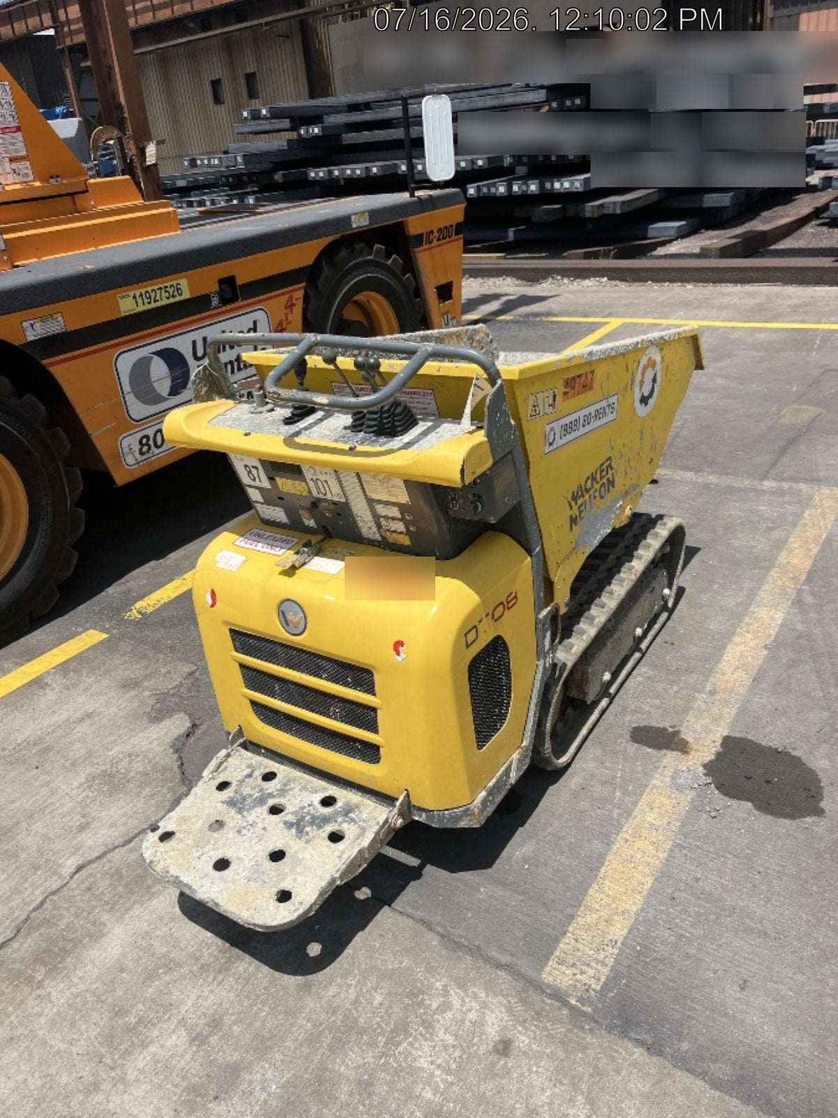 2019 WACKER NEUSON DT08