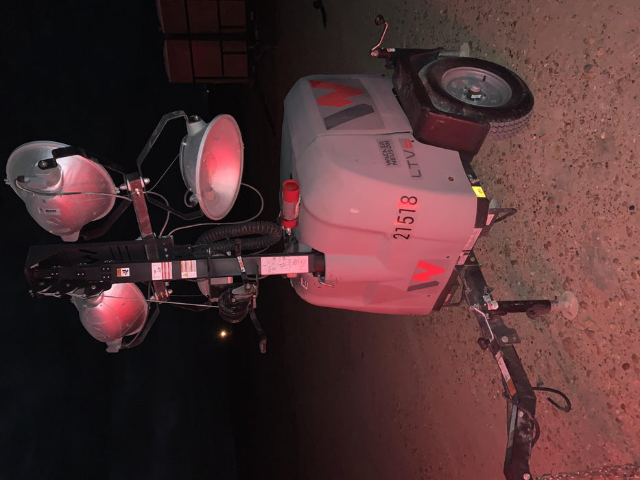 2019 Wacker Neuson LTV6L-MH Wacker Neuson LTV6L Mobile Light Tower w/Fuel Level Sensor Installed