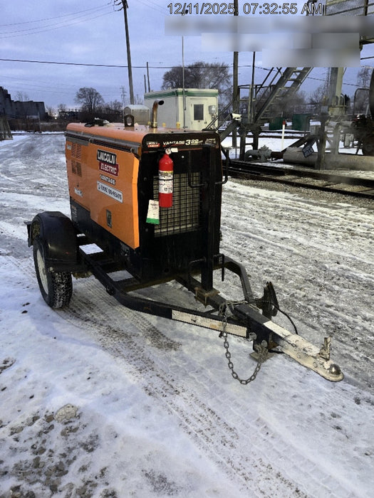 2021 Lincoln Electric Vantage 322 Vantage 322 Ready Pak 3 w/ Decals, ORANGE (includes trailer, cable rack, fender light kit) NO Telematics