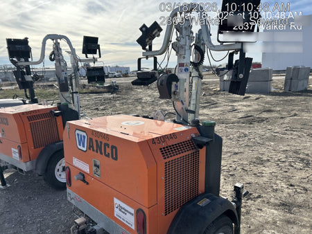 2024 Wanco WLTT-4MM4K Diesel, Deep Sea Controller, Shore Power Plug, Auto Start, (4) 350W LED Floodlights, 4kW Generator, 60 Gal Fuel Tank, 2" Ball, T3