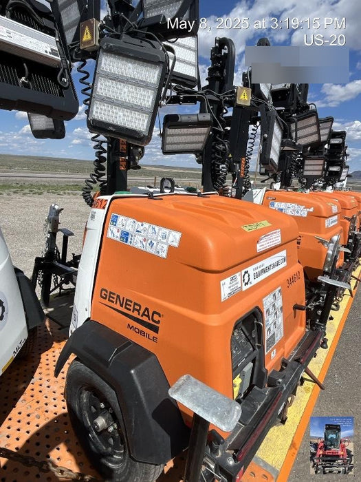 2023 Generac MLT2 Diesel, Flex Switch 120V Input, Powerzone Controller, (4) 320W LED Lights, 4kW Generator, 39.9 Gal Fuel Tank, 2" Ball, T3