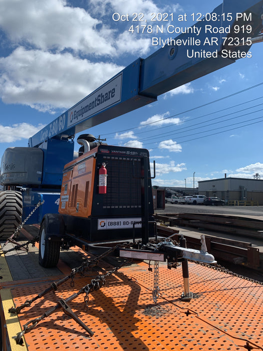 2021 Lincoln Electric Vantage 549X Ready Pak 3, ORANGE (includes trailer, cable rack, fender light kit)