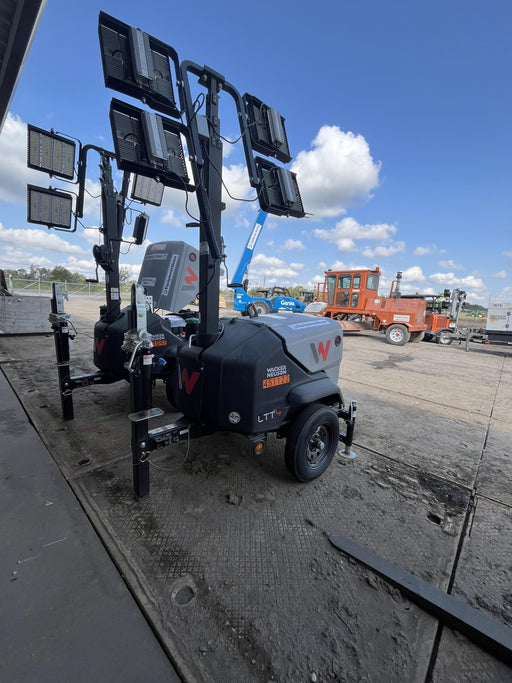 2024 Wacker Neuson LTT4 Diesel, Kohler KDW702, Deep Sea Controller, Auto Start, LED 320W, Bypass Outlet, T3