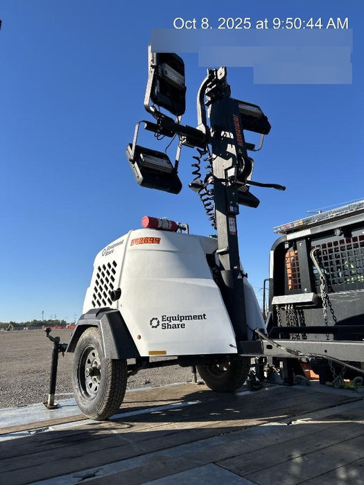 2023 Generac MLT2 Diesel, Flex Switch 120V Input, Powerzone Controller, 
(4) 320W LED Lights, 4kW Generator, 39.9 Gal Fuel Tank, 2" Ball, T3