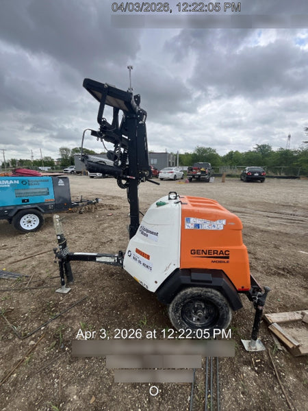 2024 Generac MLT2 Diesel, Flex Switch 120V Input, Powerzone Controller, 
(4) 320W LED Lights, 4kW Generator, 39.9 Gal Fuel Tank, 2" Ball, T3