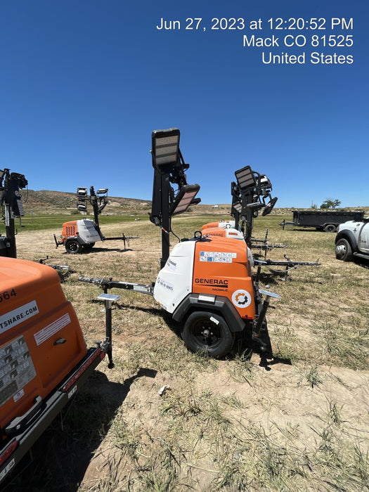 2023 Generac MLT2 Diesel, Flex Switch 120V Input, Powerzone Controller, (4) 320W LED Lights, 4kW Generator, 39.9 Gal Fuel Tank, 2" Ball, T3