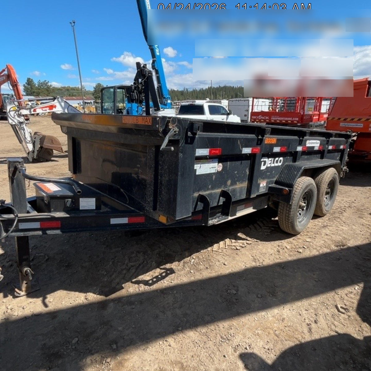2021 DELCO D8 7x14