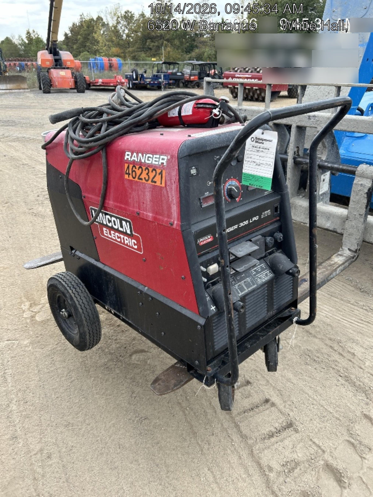 2024 LINCOLN ELECTRIC Ranger 305 LPG