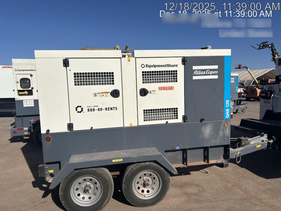 2022 ATLAS COPCO QAS 125