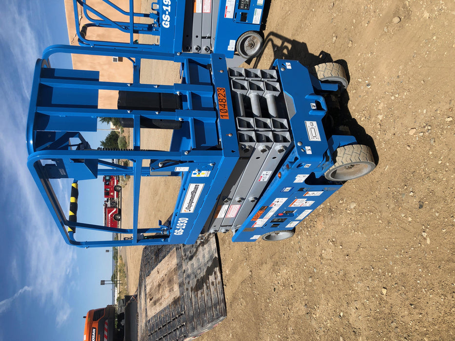 2020 Genie GS-1930 Fixed rails with chain entry gate - Pre A92.20