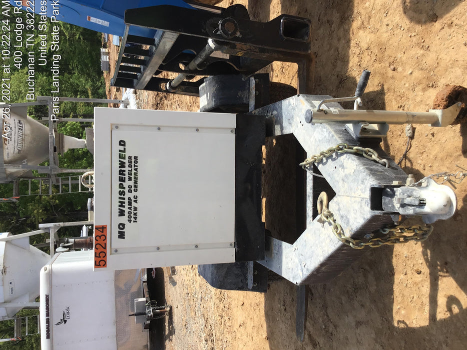 2019 Multiquip DLW400ESA4 Dual Pack, Trailer Mounted