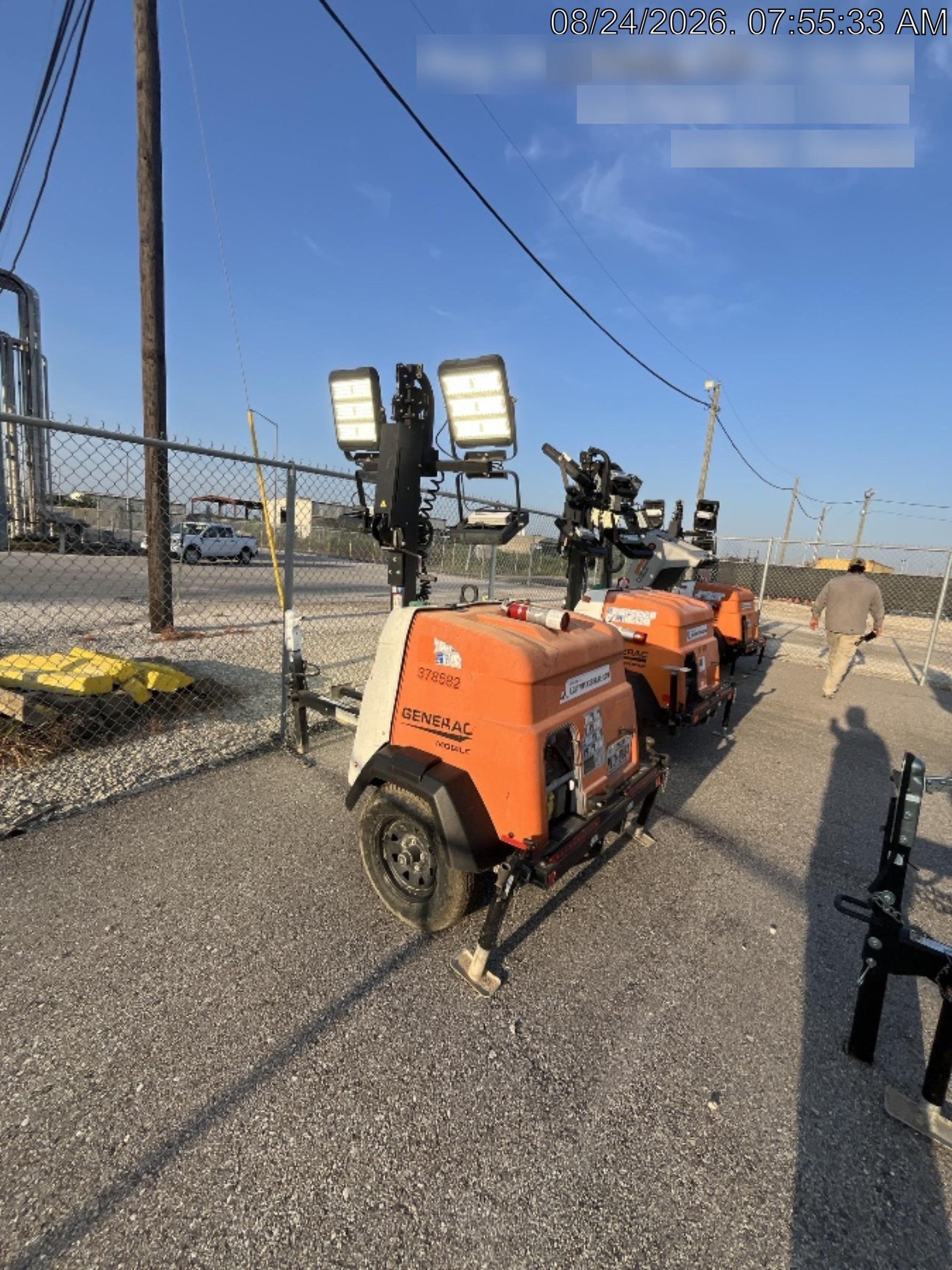 2023 Generac MLT2 Diesel, Flex Switch 120V Input, Powerzone Controller, 
(4) 320W LED Lights, 4kW Generator, 39.9 Gal Fuel Tank, 2" Ball, T3
