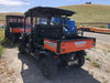 2022 Kubota RTV-X1140W-H Plastic Canopy, Windshield Acrylic Clear, LED Strobe Light, Wire Harness Kit, Back up Alarm