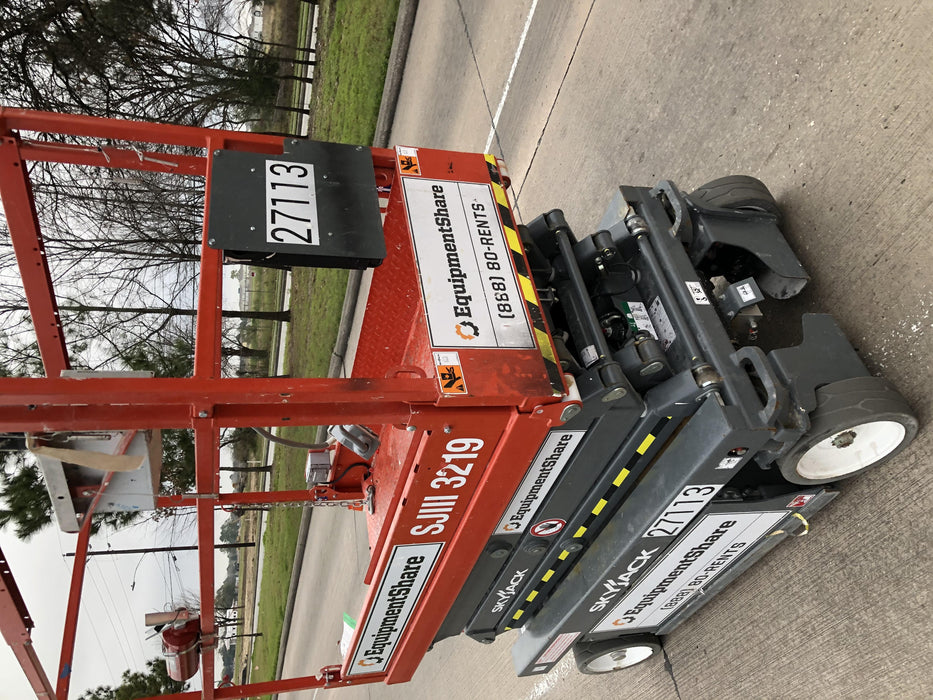 2019 Skyjack SJIII-3219 Standard Options