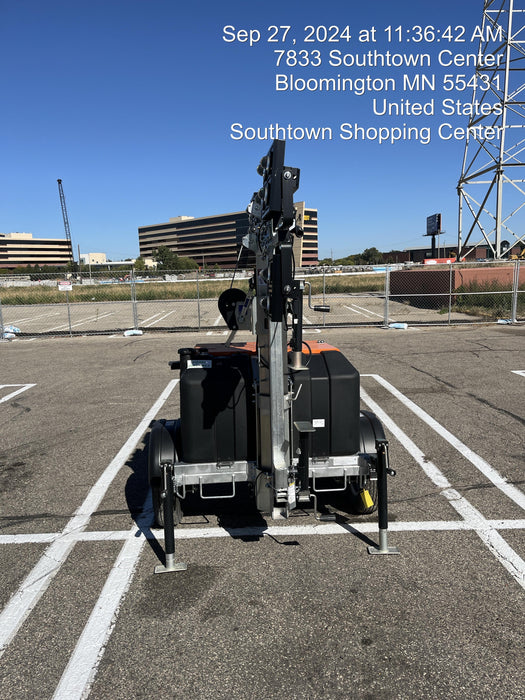 2024 Wanco WLTT-4MM4K Diesel, Deep Sea Controller, Shore Power Plug, Auto Start, (4) 350W LED Floodlights, 4kW Generator, 60 Gal Fuel Tank, 2" Ball, T3