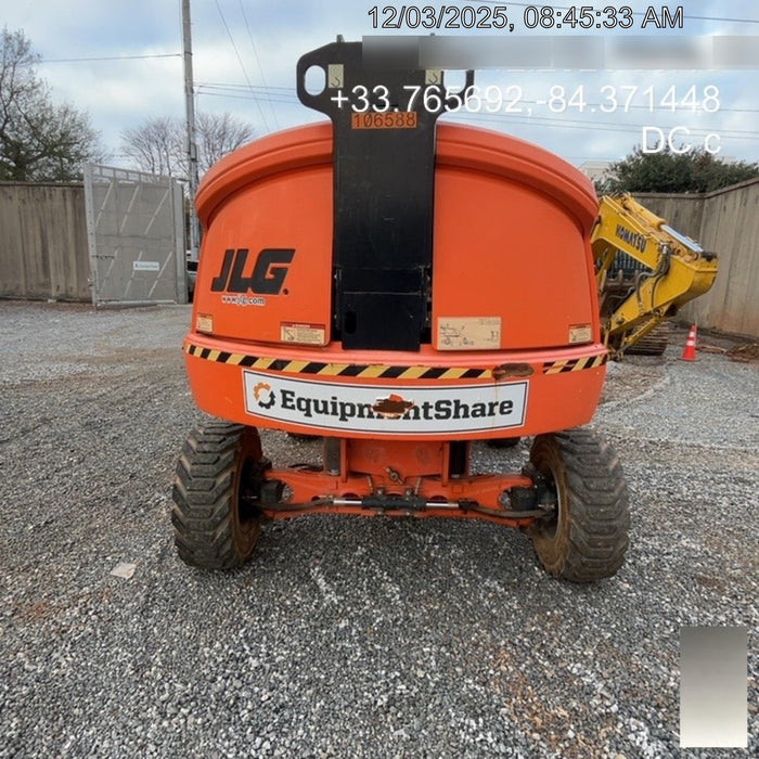 2020 JLG 400S Deutz Diesel, 4wd, FF Tires, Inward Self Closing Gate, Tool Tray, Beacon, 7.5kW Generator