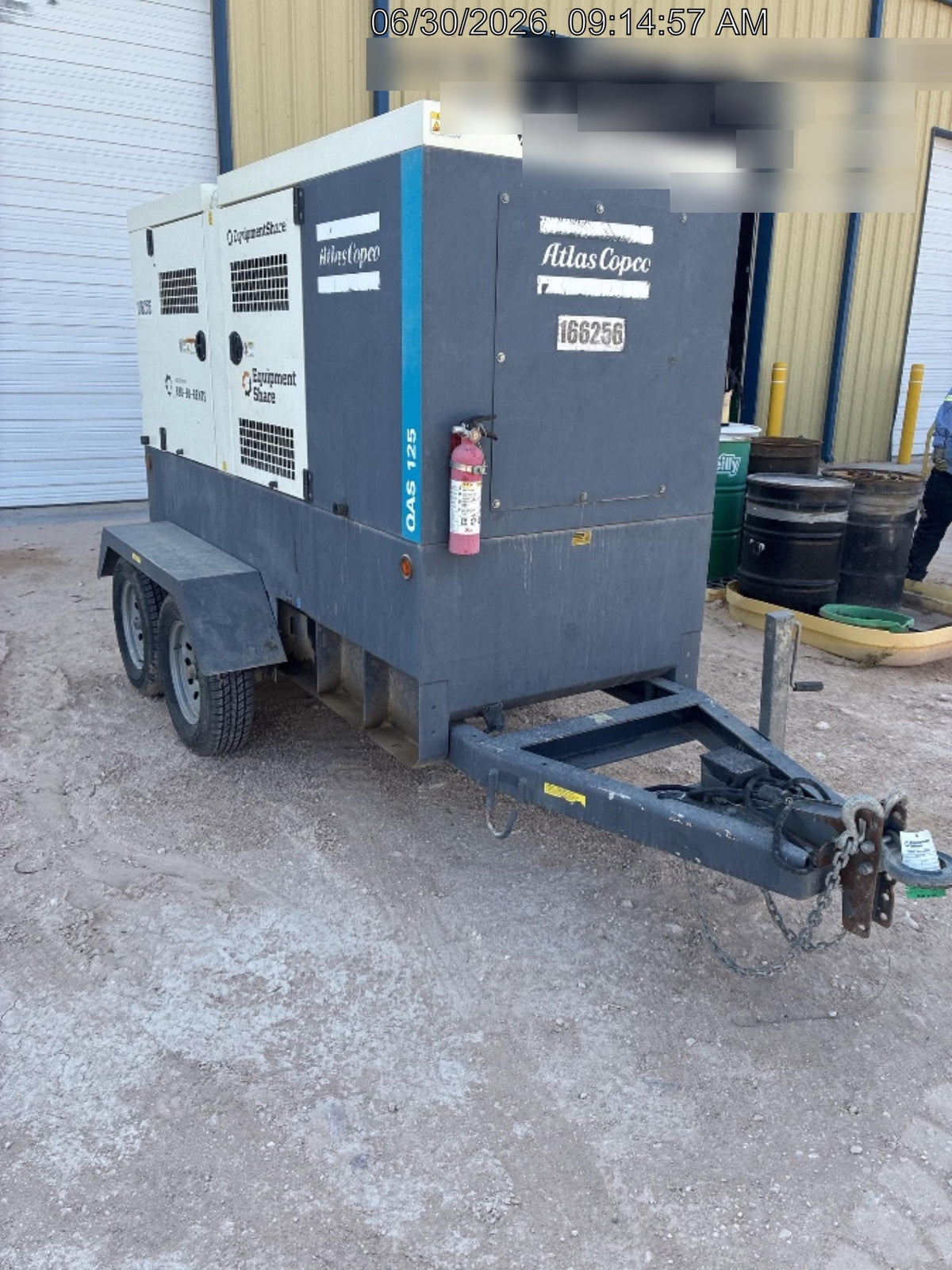 2021 ATLAS COPCO QAS 125