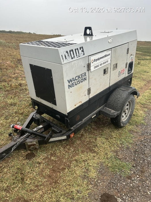 2018 WACKER NEUSON G25