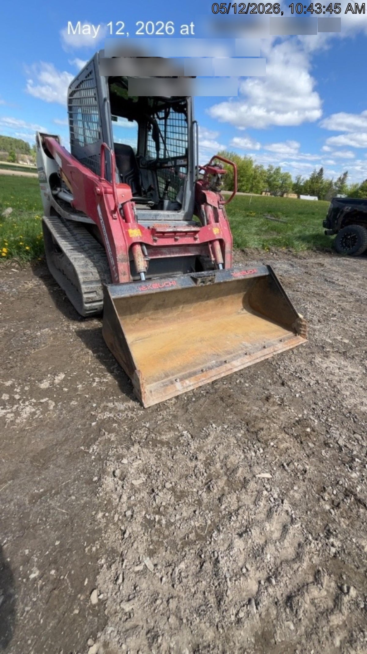 2025 TAKEUCHI 76" Smooth Bucket - Takeuchi