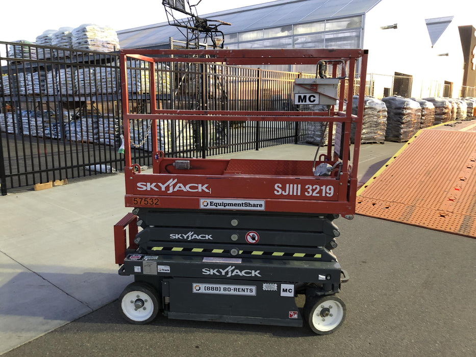 2016 Skyjack SJIII-3219 Standard Rental Specs