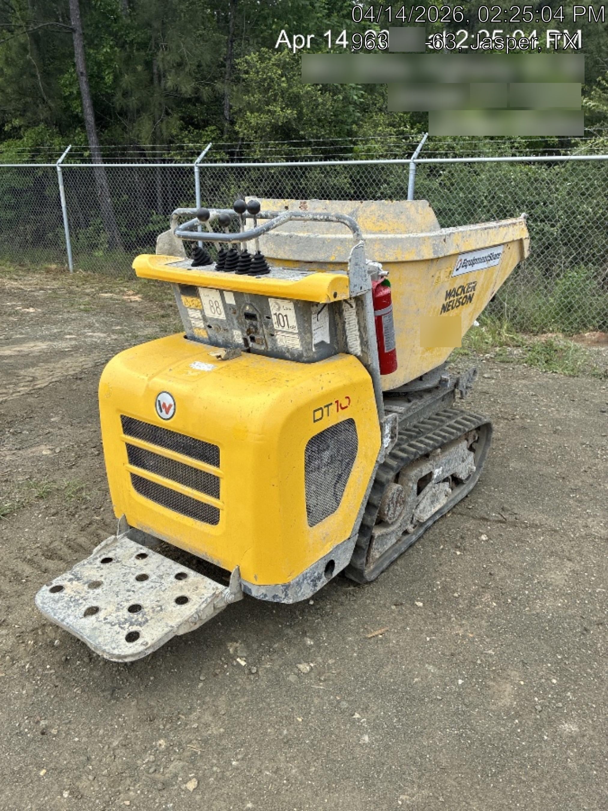 2019 WACKER NEUSON DT10