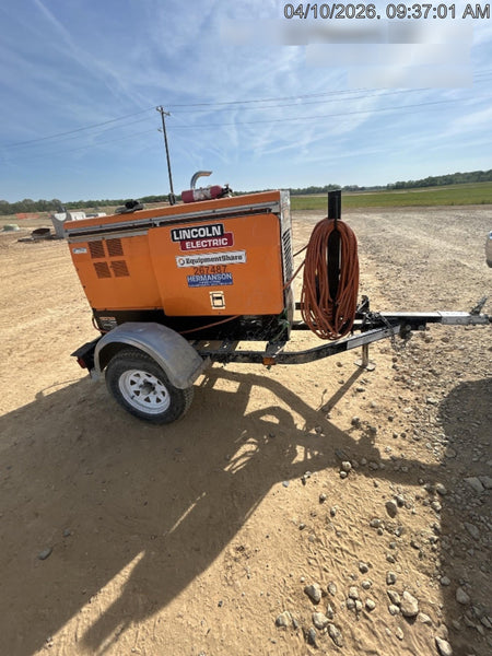 2022 Lincoln Electric LE400 Kubota V1505, Trlr, Cable Rack, Light Kit, ES Decals, T3