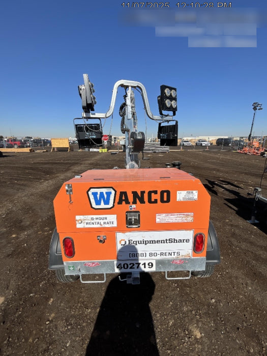 2024 Wanco WLTT-4MM4K Diesel, Deep Sea Controller, Shore Power Plug, Auto Start, (4) 350W LED Floodlights, 4kW Generator, 60 Gal Fuel Tank, 2" Ball, T3