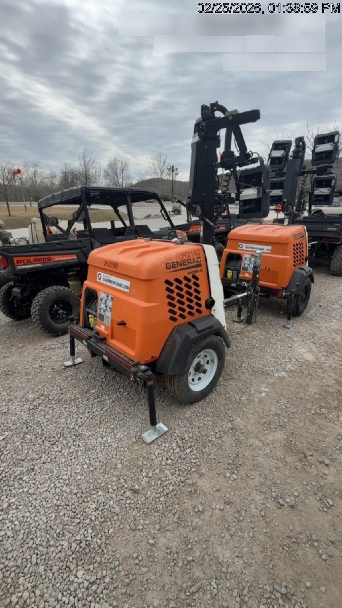 2024 Generac MLT2 Diesel, Flex Switch 120V Input, Powerzone Controller, 
(4) 320W LED Lights, 4kW Generator, 39.9 Gal Fuel Tank, 2" Ball, T3