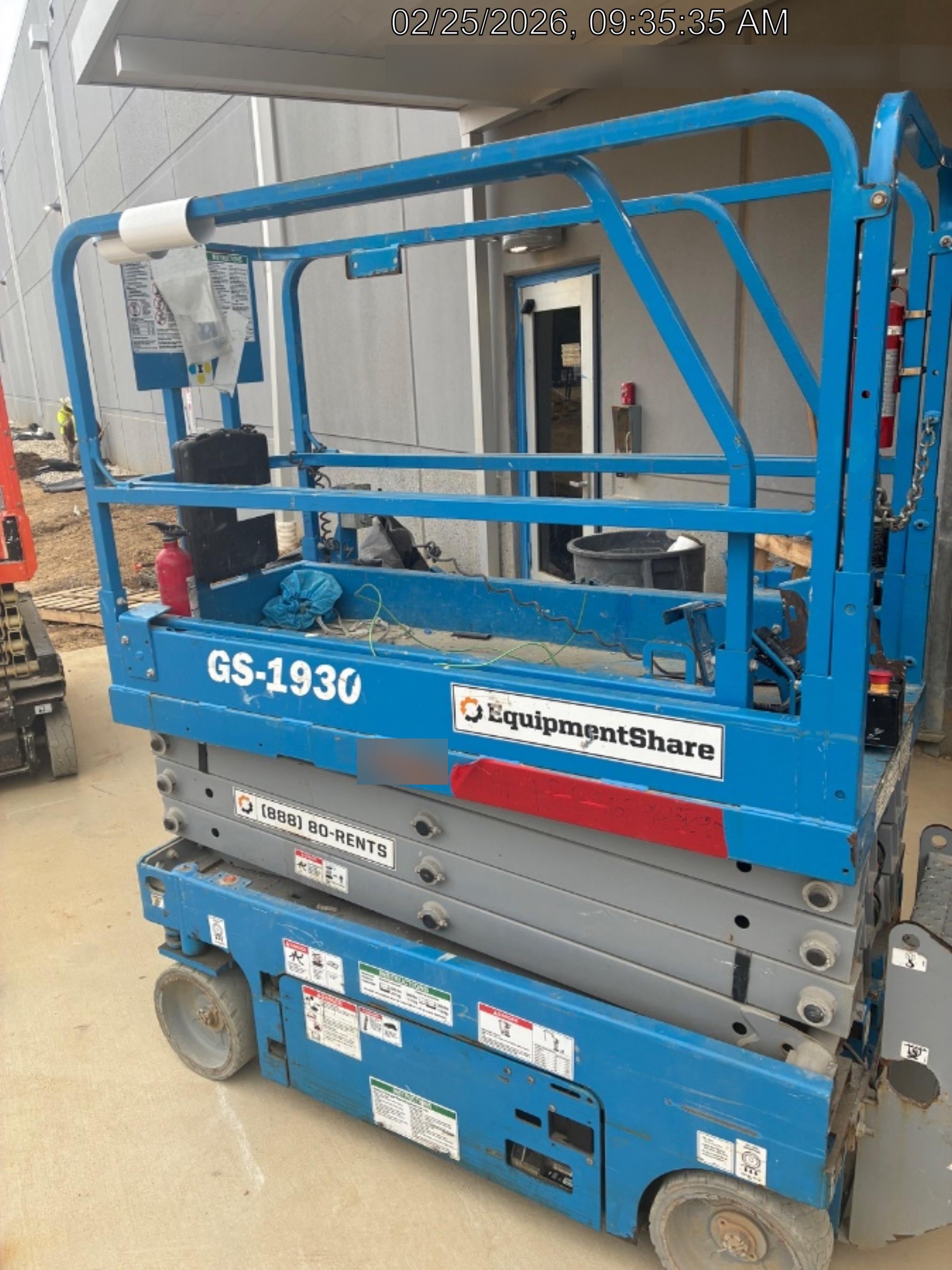 2020 Genie GS-1930 Fixed rails with chain entry gate - Pre A92.20