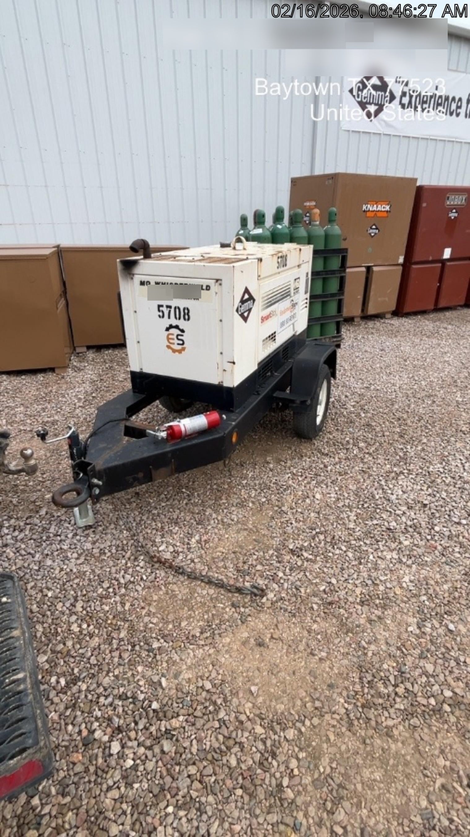 2017 Multiquip DLW400ESA4 MultiQuip 400 amp Welder, 14kW, 120/240V, T4F Kubota + 100' welding cable set
