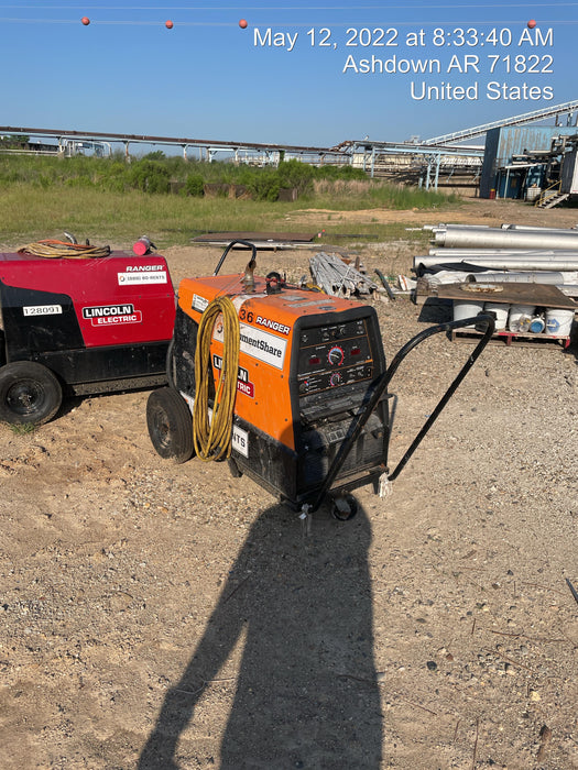 2021 Lincoln Electric Ranger 305 LPG LPG One-Pak (includes undercarriage, tank holder & tank strap) ORANGE