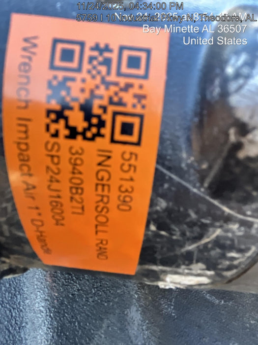 2025 INGERSOLL RAND 3940B2TI